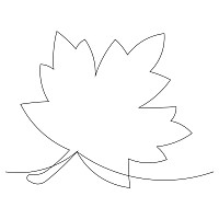 simple maple border 001